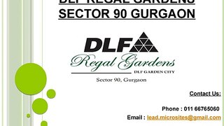 Buy DLF Regal Gardens Residential - Sector 90, Gurgaon - New Launch DLF Regal Gardens by DLF Group