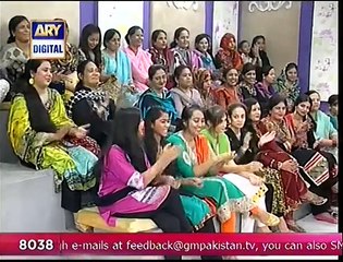 Good Morning Pakistan With Nida Yasir on ARY Digital Part 3 - 27th August 2015