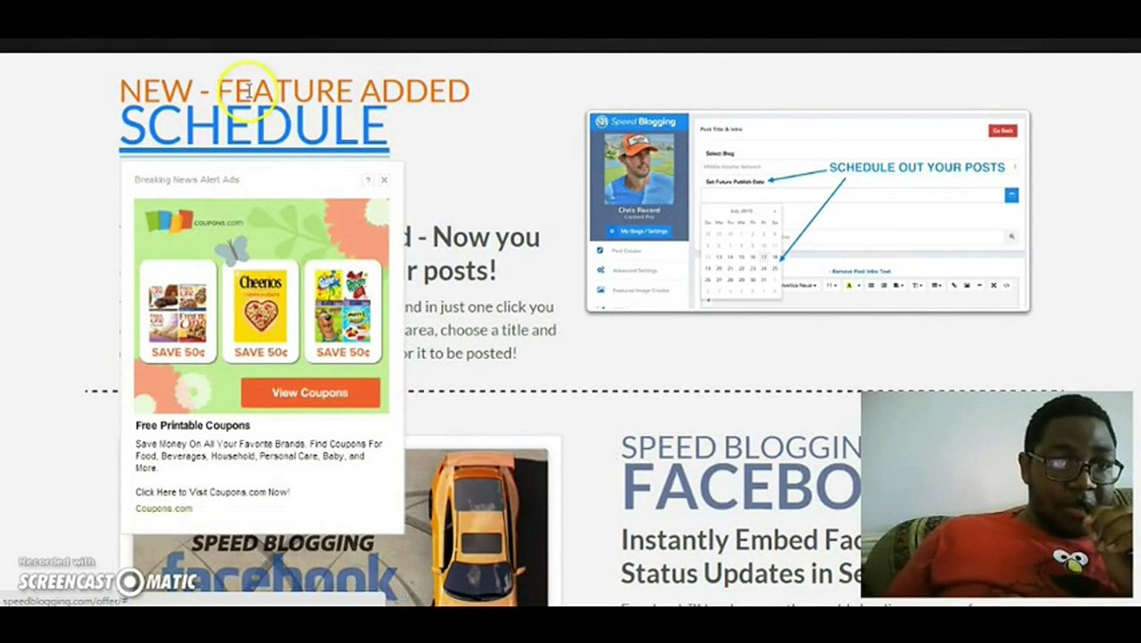 SPEED BLOGGING