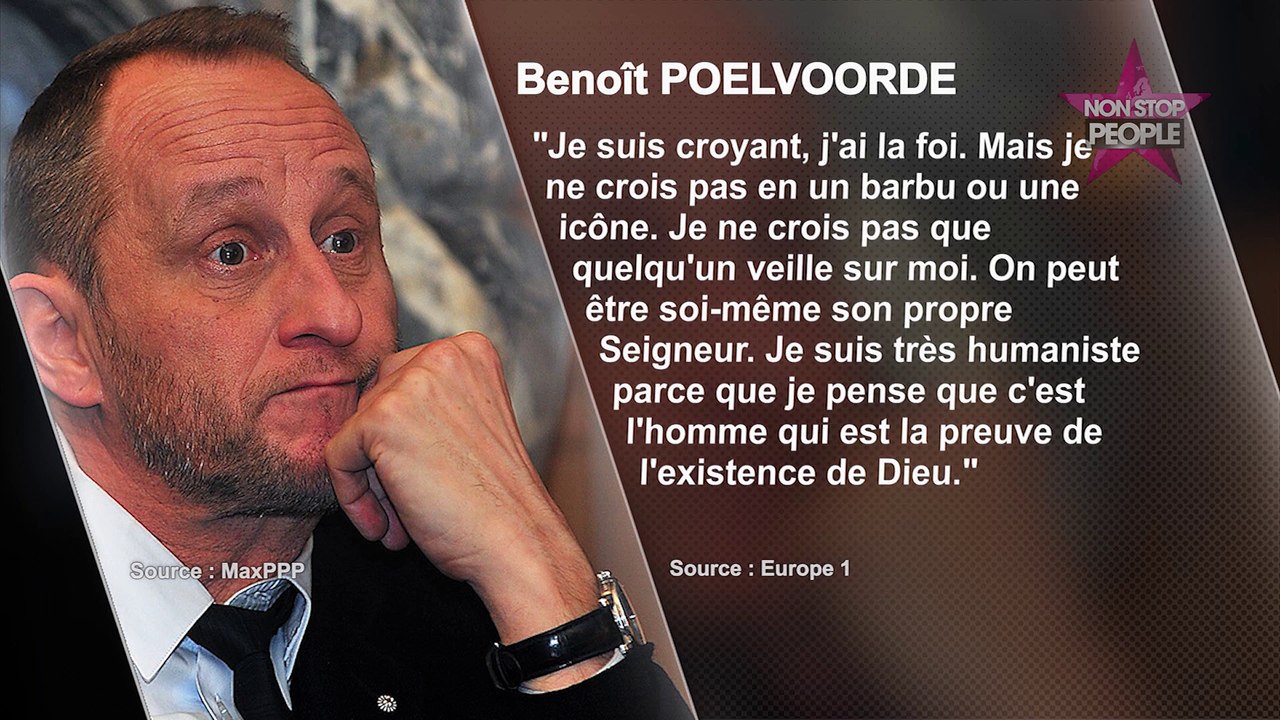 Benoît Poelvoorde : ses déclarations chocs sur la religion