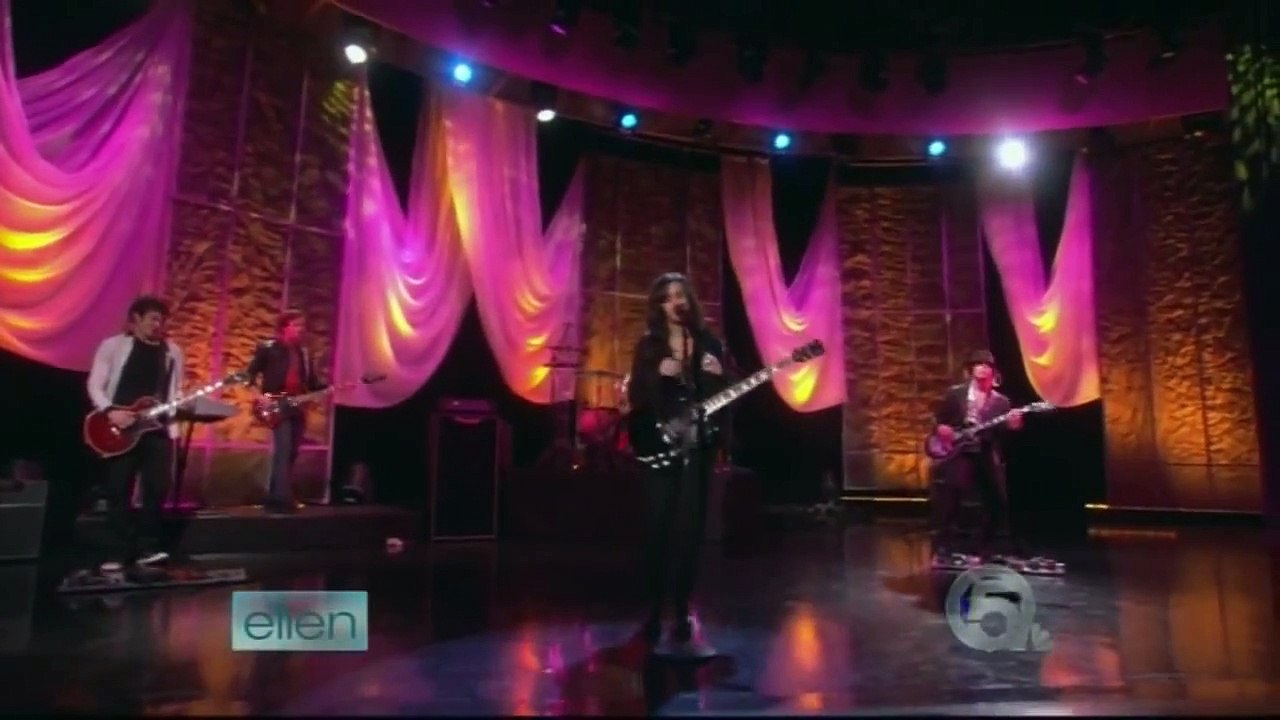 Demi Lovato  Don't Forget Live At Ellen Show 04 15 2009 HQ