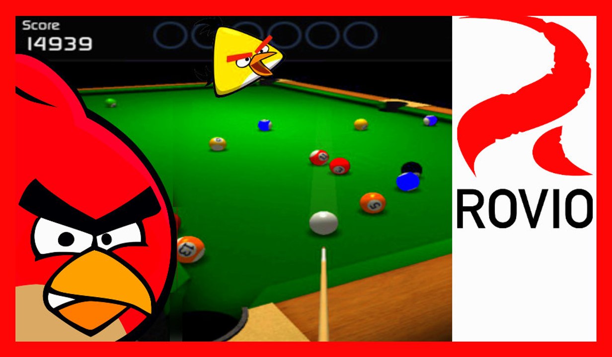 ANGRY BIRDS BILLIARD GAME