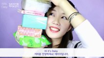 SUB Korean Tastes Japanese Snacks 신박한 일본과자 개봉기 Tanice Makeup Korea