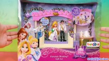 Disney Little Kingdom Fairytale Wedding Rapunzel Doll Gift Play Set Playdoh dresses MsDisneyReviews