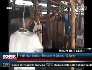 40 Tahun Menabung, Tukang Sapu Akhirnya Berangkat Haji