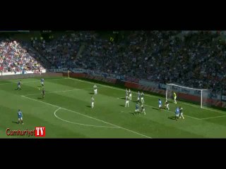 Muhteşem frikik golü maça damga vurdu