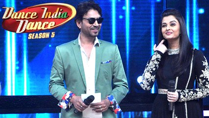 Download Video: Irrfan And Aishwarya Promotes 'JAZBAA'  On Dance India Dance 5 |#LehrenTurns29