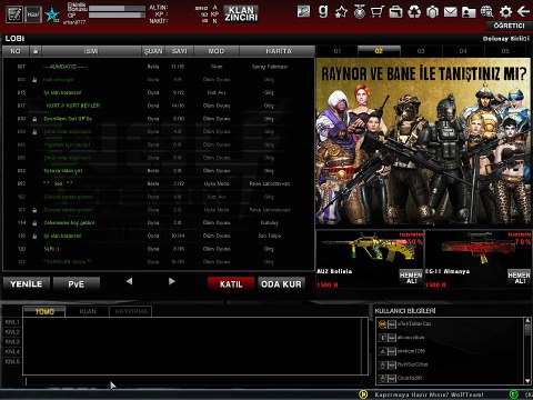 Wolfteam Envanter Kralı MUSTAFA