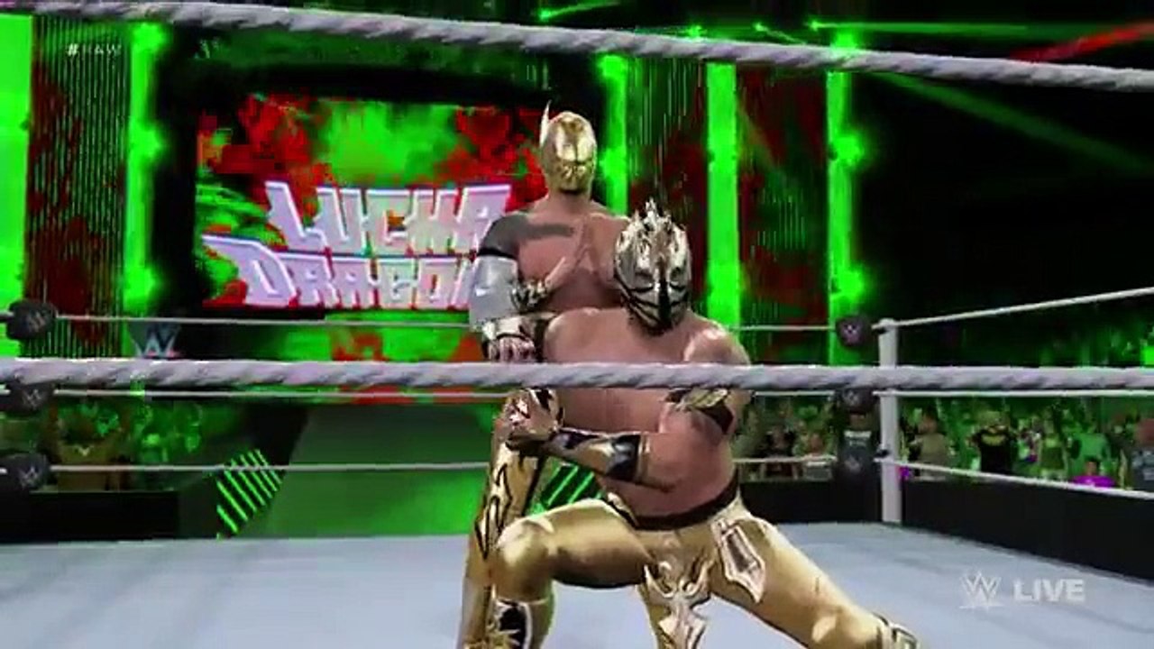 WWE 2K16 gameplay Lucha Dragons vs. Tyson Kidd Cesaro WWE On Fantastic Videos