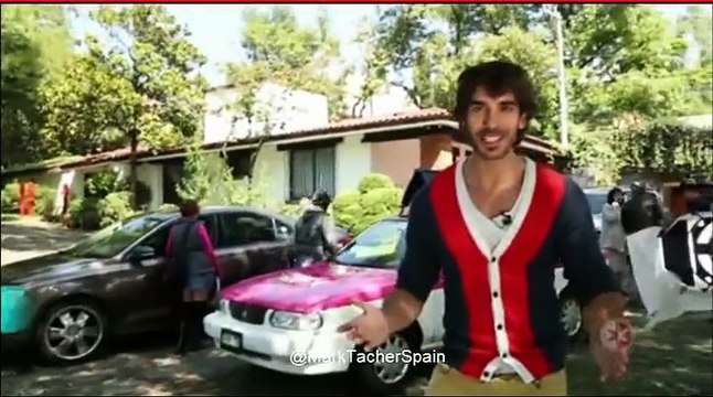 Mark Tacher, detrás de cámaras Nacho atropella a Roberto