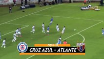 El gol del: Cruz Azul vs Atlante (1-0)