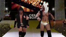 WWE 2K16 Entrances Tyson Kidd Cesaro vs. The Vaudevillians WWE On Fantastic Videos