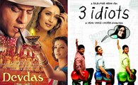 novel based 9 bollywood movies,outanding films,3 idiots,7 khoon maaf,devdas,kai po che,parineeta,pinjar,sahib bibi ghulam,