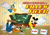 Mickey Mouse And Friends In Pillow Fight - Games for Kids