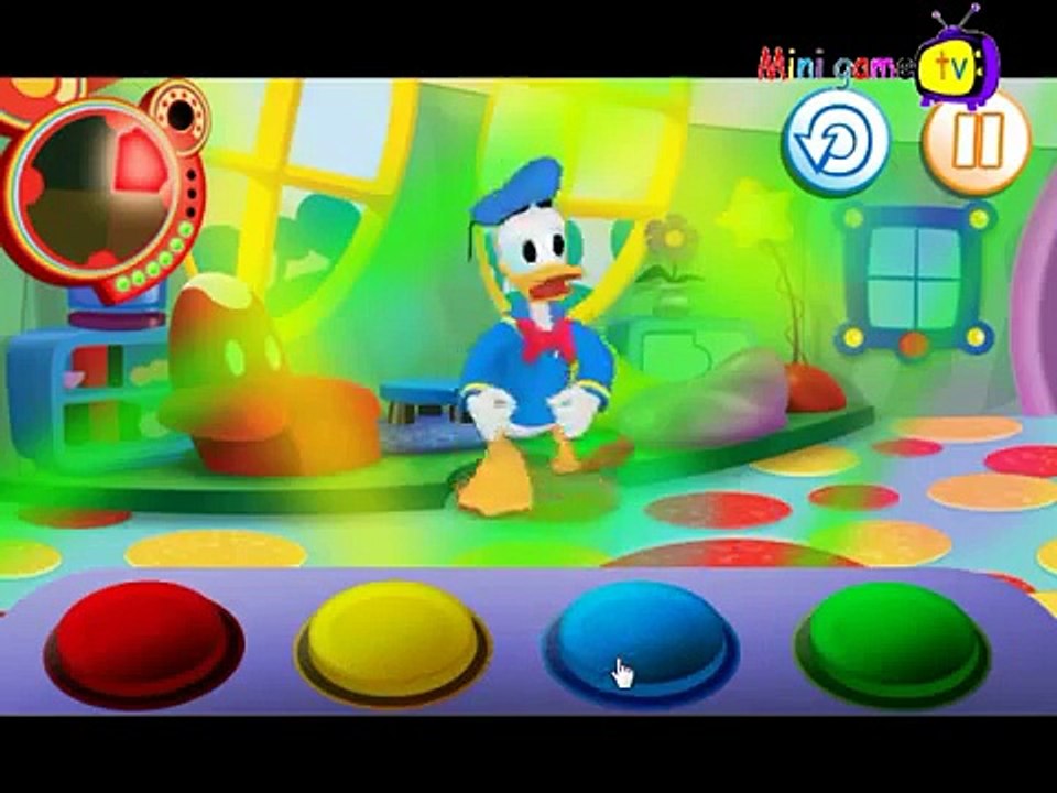 Mickey Mouse ClubHouse game. Donald's Dance - Wiggle - Disney Junior