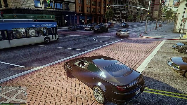 Extrait / Gameplay - GTA 5 - Mod Toddyhancer (Graphismes Photo-Réalistes !)