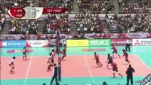 バレーボール女子ワールドカップ2015：日本vsケニアハイライト2015.08.26