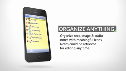 Super Notepad and Memo Pad - Create,store and retrieve notes in text,audio and images