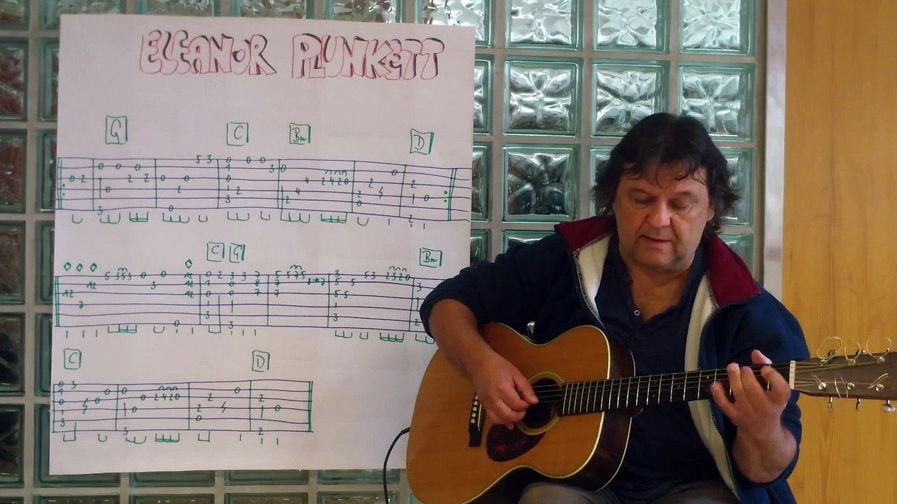 Guitar Lesson (w/TAB) #66 : Eleanor Plunkett - Celtic Fingerstyle Guitar - Helmut Bickel