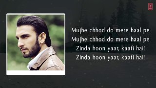 Zinda Lootera Full Song With lyrics _ Ranveer Singh, Sonakshi Sinha-OWtDLQY_p4Y-www.WhatsApp8.CoM