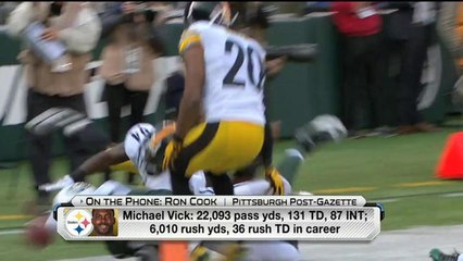 Vick signs one-year contract with Steelers