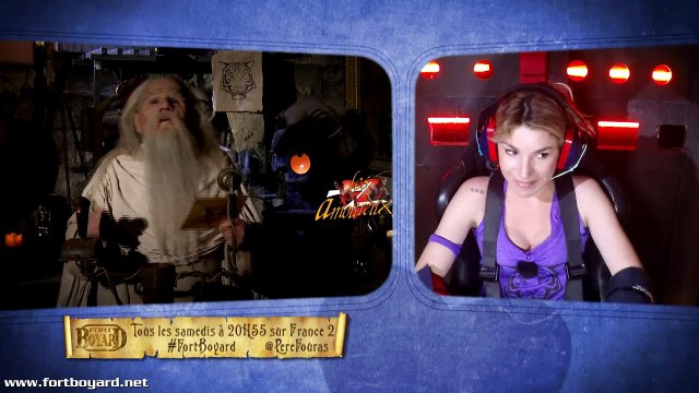 Fort Boyard 2015 : exrtait de Lola Marois-Bigard dans l'épreuve de Gagarine (émission du 29 août 2015)