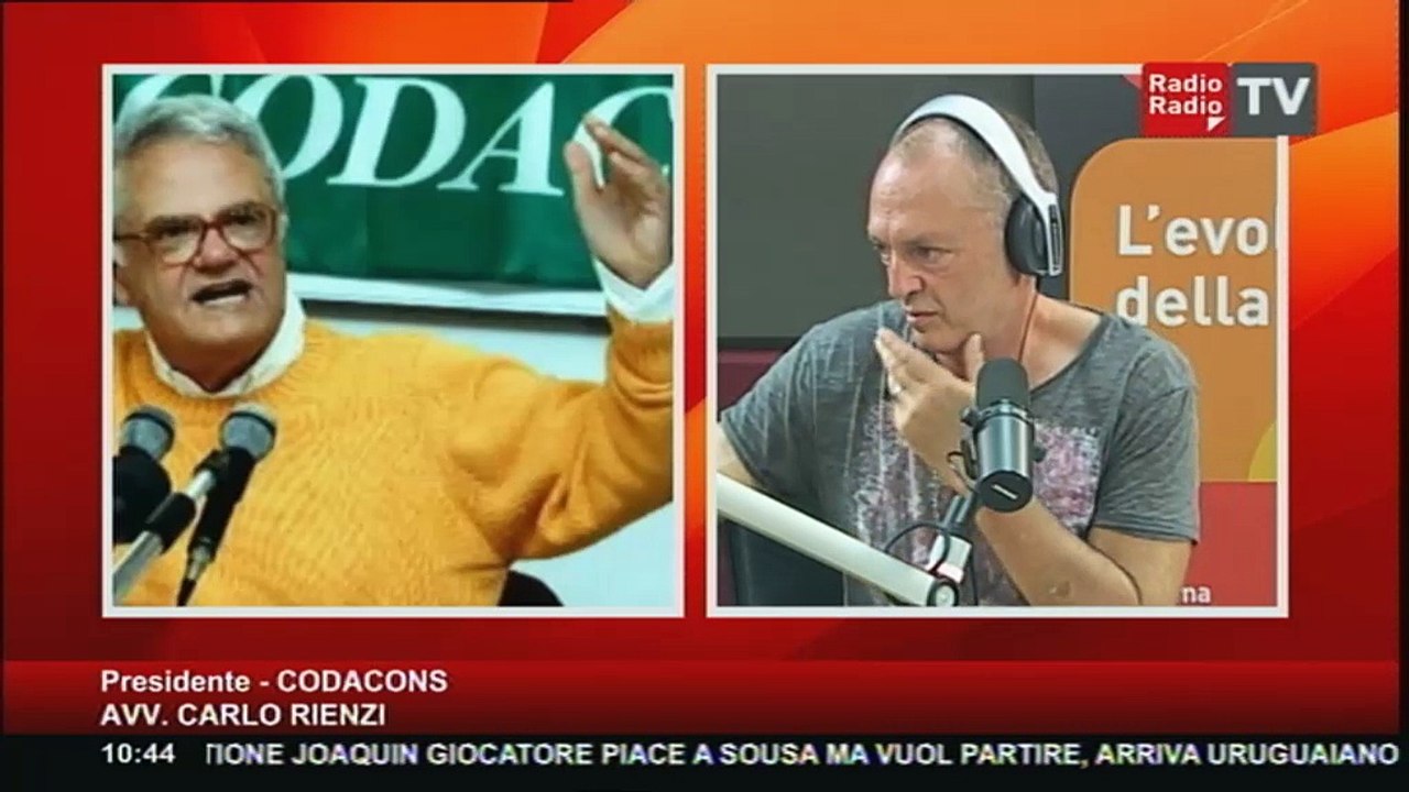 Un Giorno Speciale - Carlo Rienzi (Pres. Codacons) e Matteo Salvini (Leader Lega Nord) - 25 agosto 2015