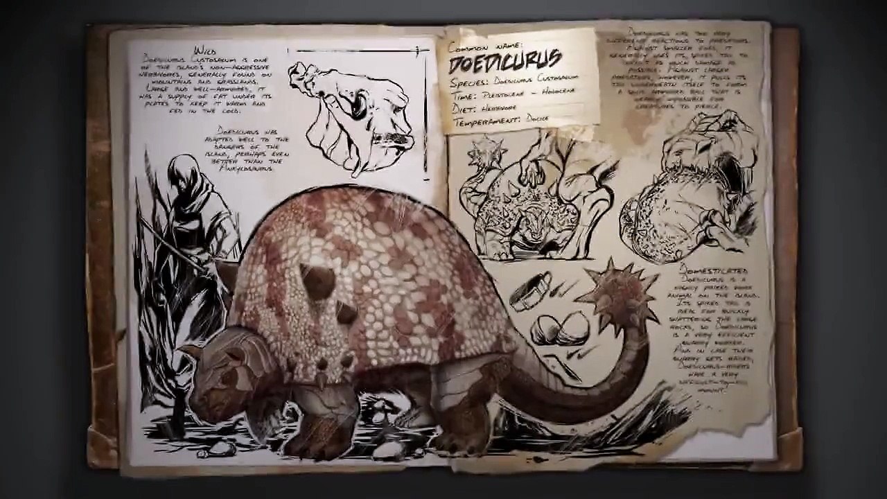 ARK Survival Evolved - Vignette - Doedicurus