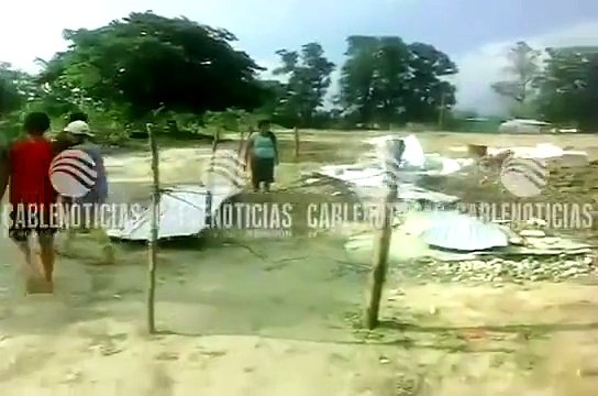 Así quedaron las casas de los colombianos deportados en Táchira