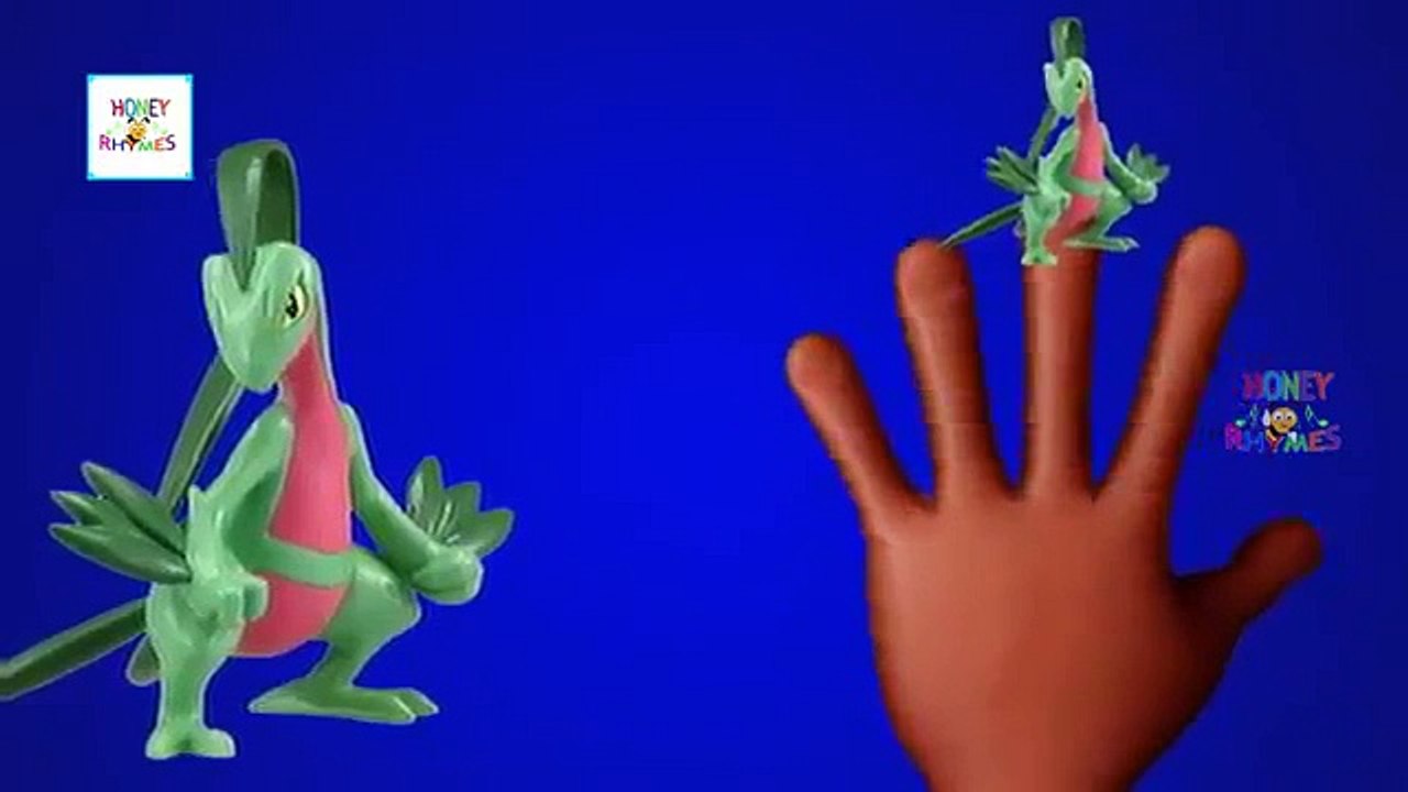 Finger Family Pokemon Toys For Children | Pokemon Cartoon Daddy Finger Preschool Nursery Rhymes