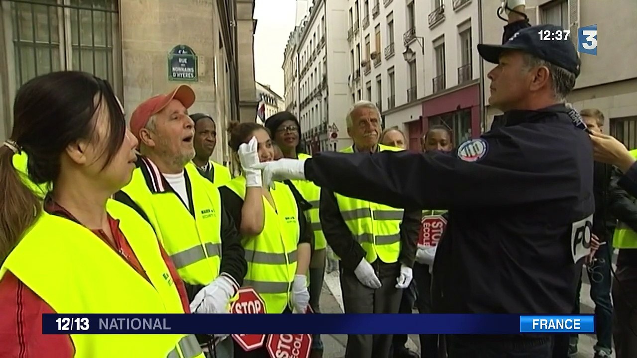 Comment sont formés les surveillants de passages piétons ?