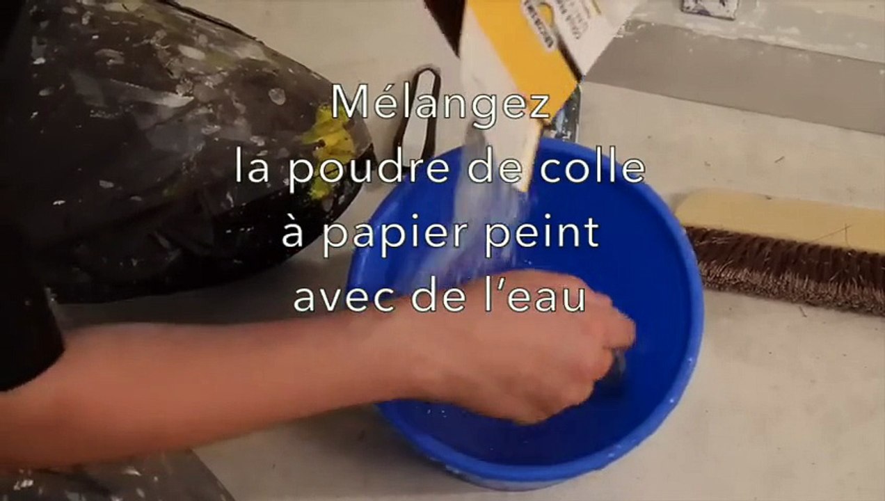 Brico : Poser du papier peint