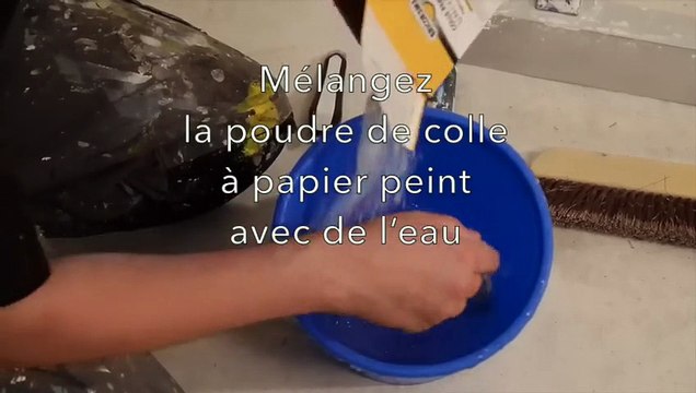 Brico : Poser du papier peint