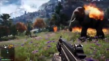 Far Cry 4 Funny Moments   Elephant vs Crocodile, Ragdoll Glitches, And More