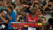 Mondiaux d'athlétisme : le Kényan Julius Yego médaillé d'or au javelot avec un jet à 92,72 m