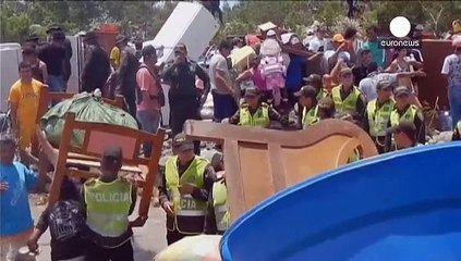 Venezuela-Colombia row drives out poor border residents