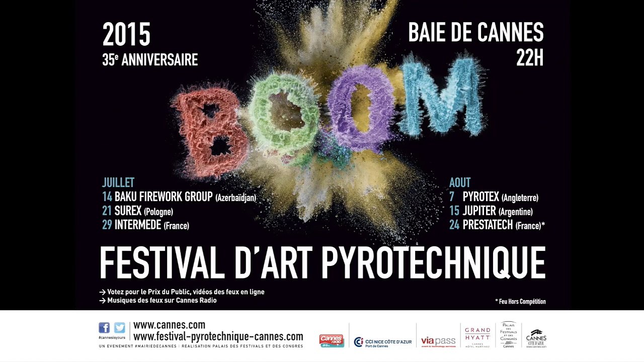 PRESTATECH (France) - Festival d’Art Pyrotechnique de Cannes 2015