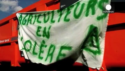 Landwirte protestieren gegen fallende Milchpreise