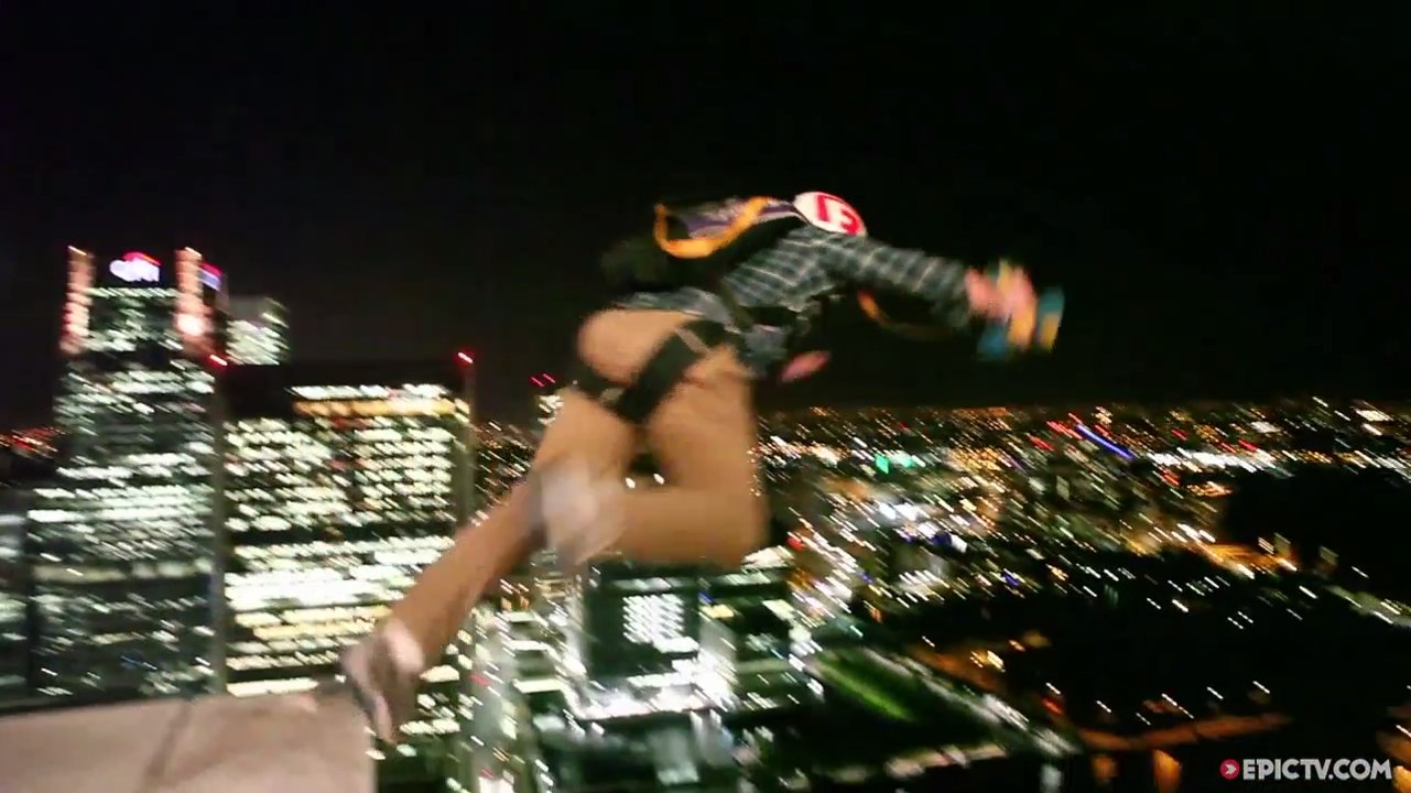 Two BASE Jumpers Throw Themselves Off 48th Floor In The Heart...