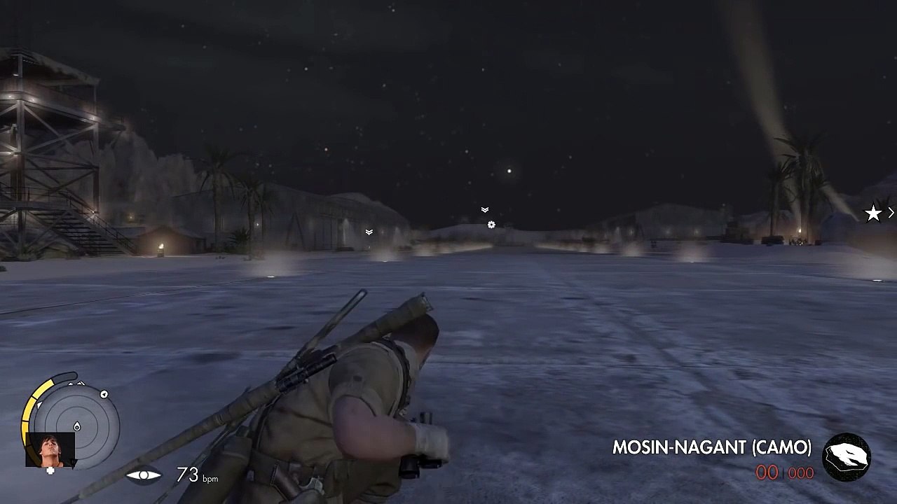 Sniper ELITE III 3 Longest shot possible 656m