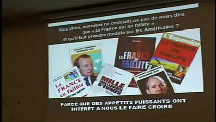 François Asselineau sur l'arnaque des privatisations