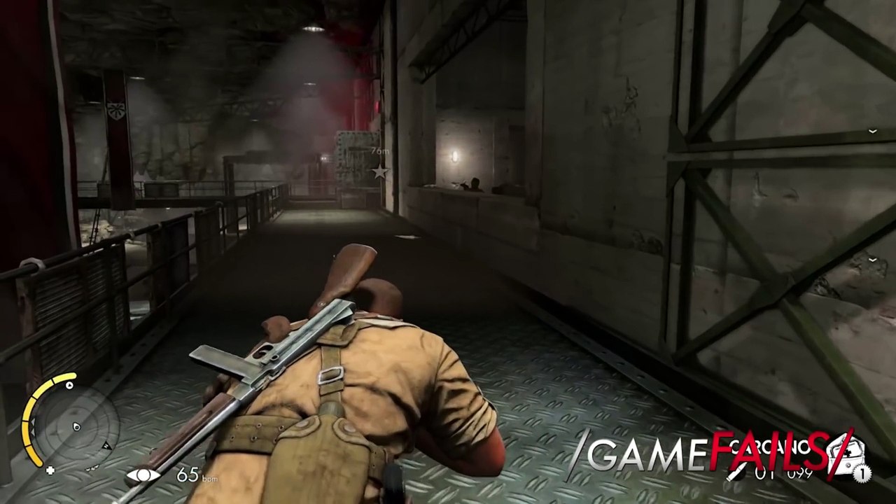 Scarecrow - Israel Sniper Elite III (Glitch) - GameFails