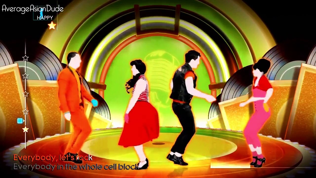 Just Dance 4 - Jailhouse Rock - 5* Stars