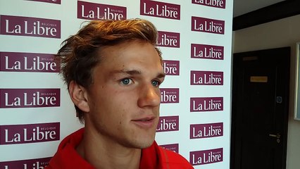 Hockey: Mathew Cobbaert (Red Lions) à l'interview