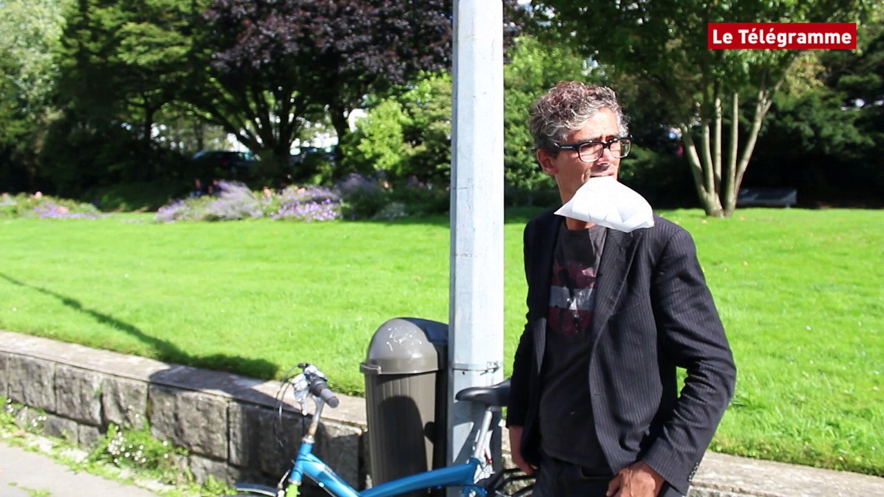 Brest. Avec Clet Abraham, on tombe dans le panneau !