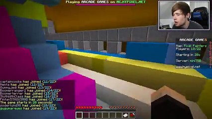 Minecraft _ ANGRY ELSA!! _ Pixel Painters Minigame