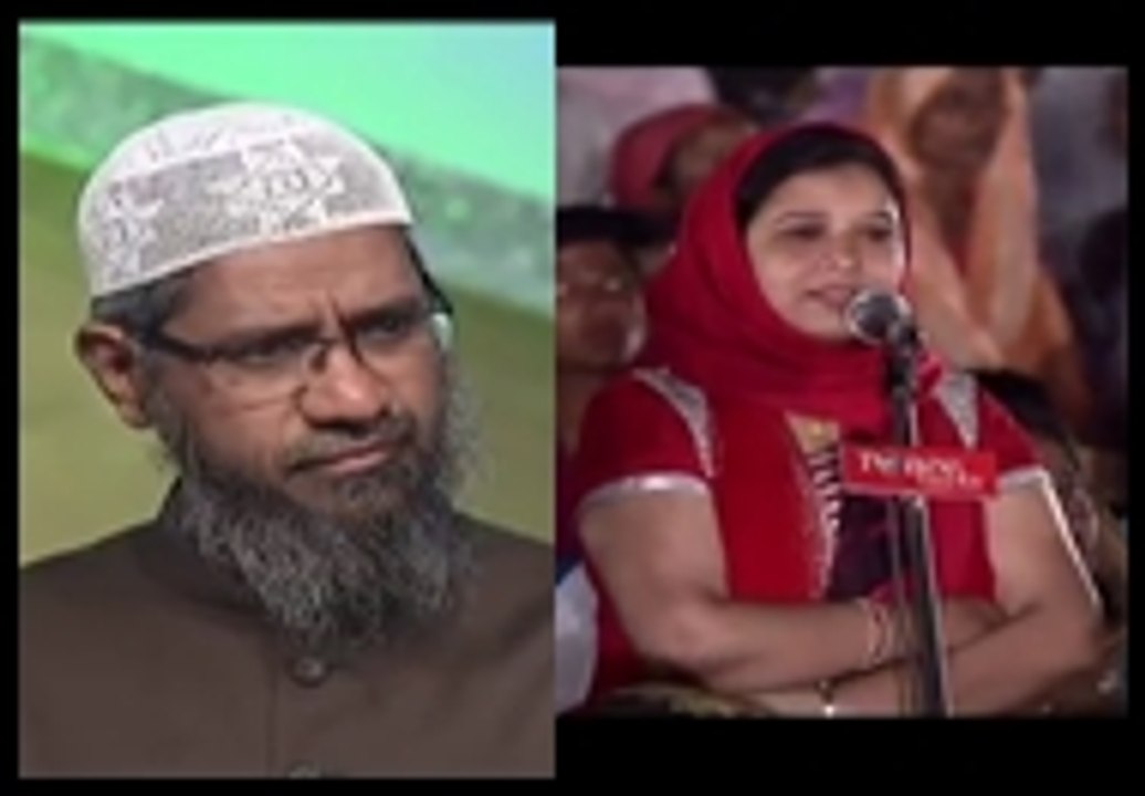 Dr Zakir Naik Answer Women Why other Religions don't Look  Islam Is Good