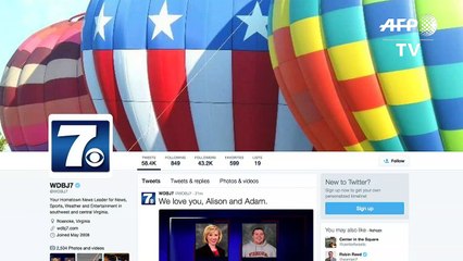 Dos periodistas son asesinados en vivo en EEUU