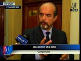 Mulder: “No sería responsable que Marisol Pérez Tello renuncie”