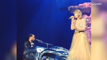 Taylor Swift brings John Legend on stage for 'All of Me' duet